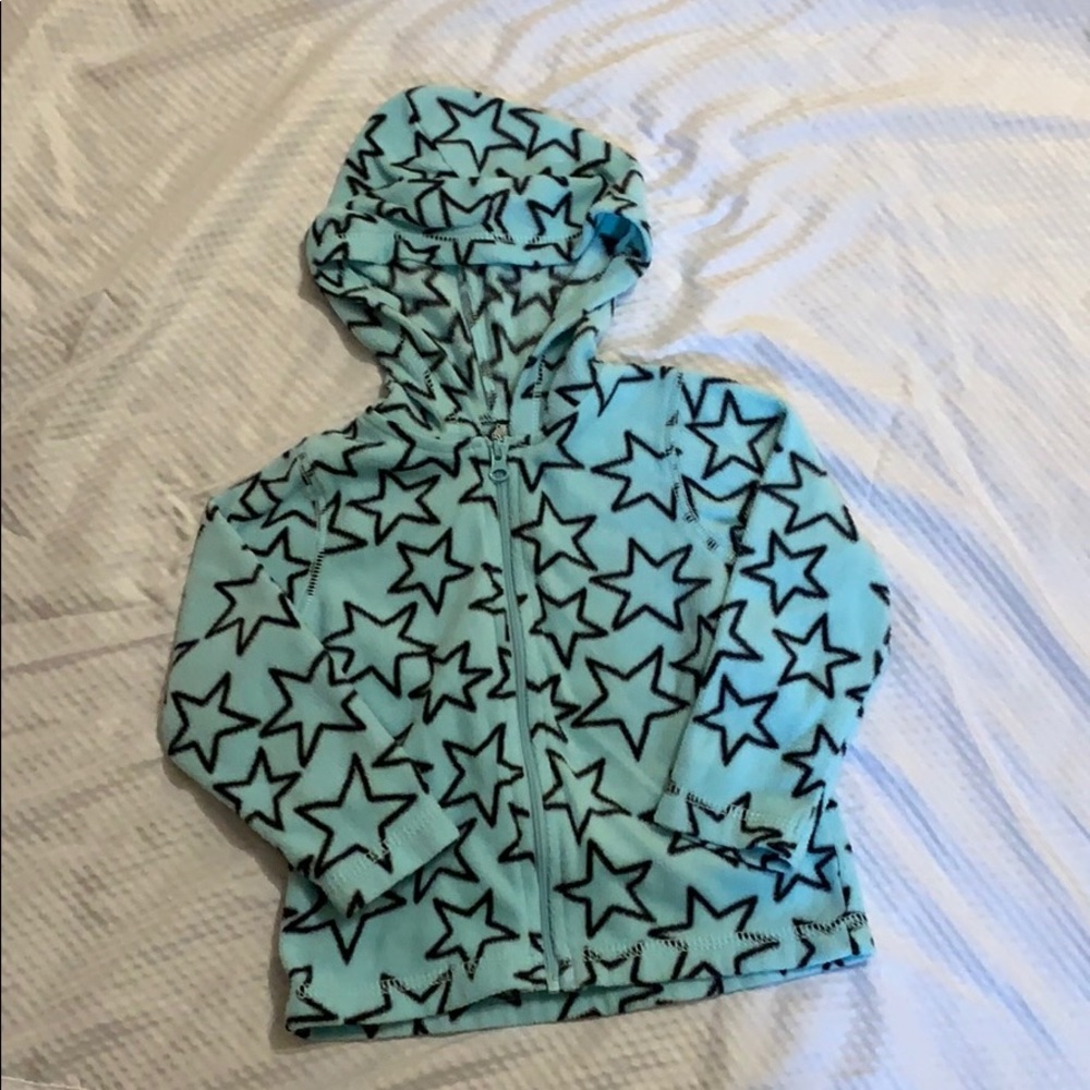 18 month fleece full zip like new